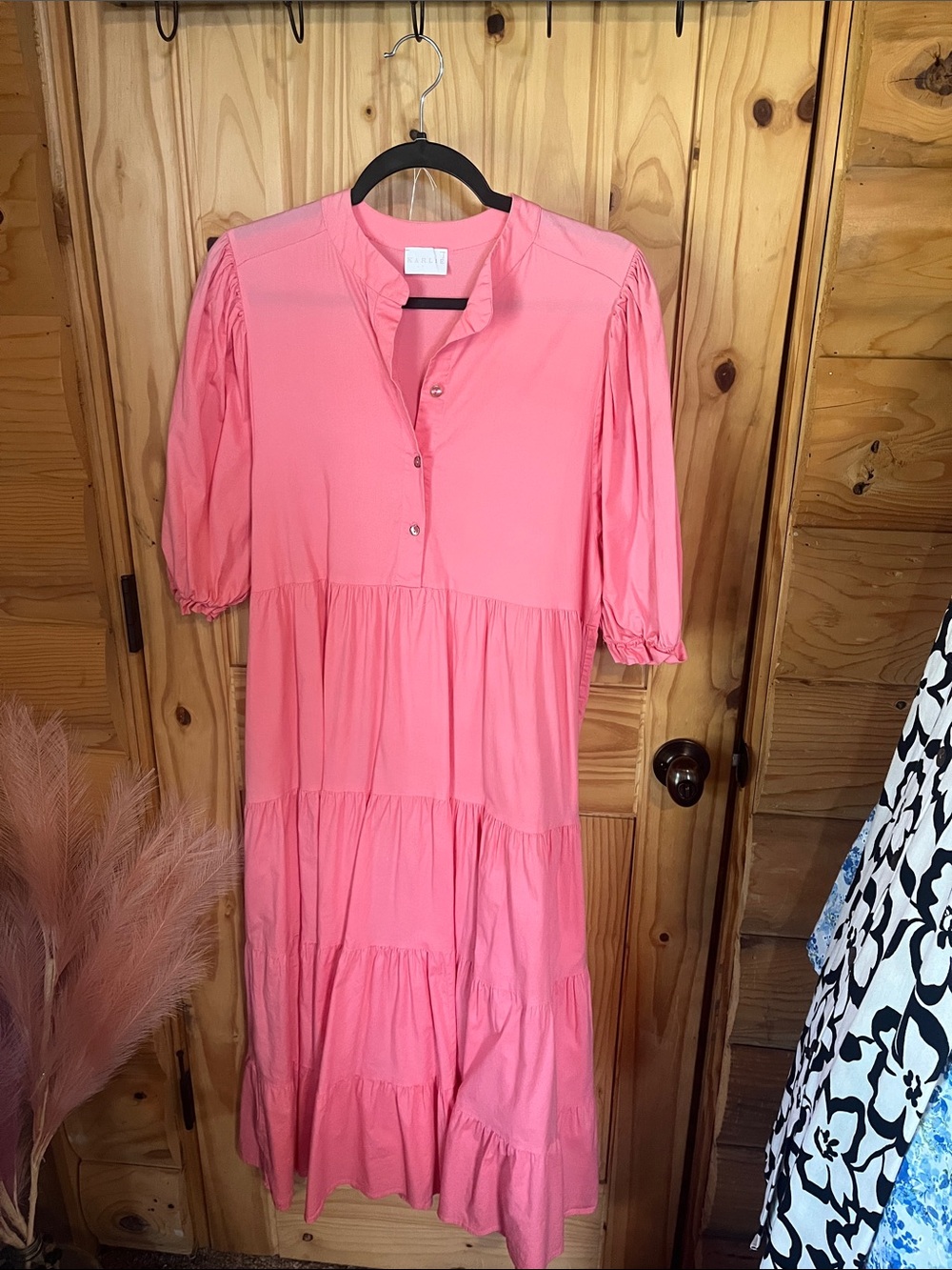 Karlie Pink Maxi Dress